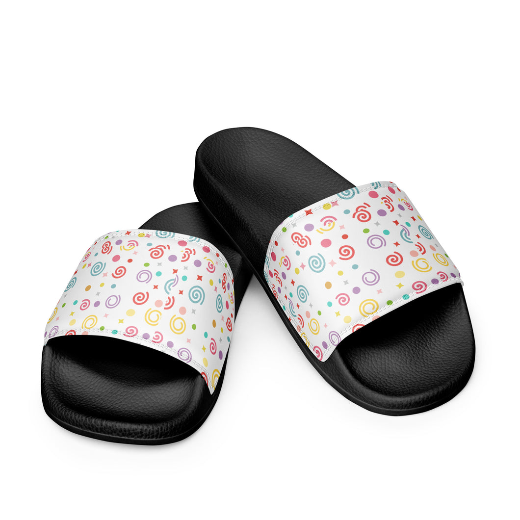 Colourfull Shape Women's slides