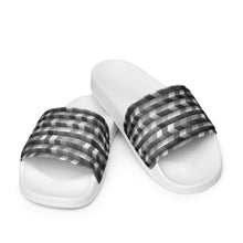 Load image into Gallery viewer, Grey Abstract Women&#39;s slides
